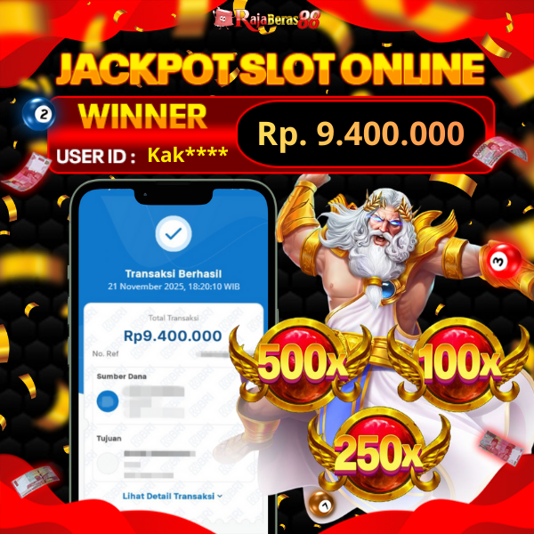 BUKTI JACKPOT SLOT GATES OLYMPUS 1000 21/11/2025