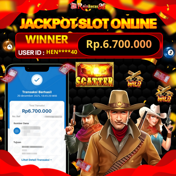 BUKTI JACKPOT SLOT WILD WEST GOLD MEGAWAYS 20/12/2025