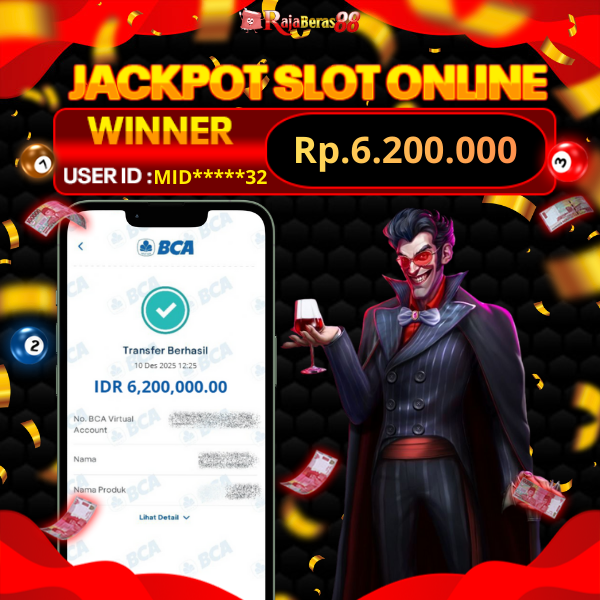 BUKTI JACKPOT VAMPY PARTY 10/12/2025