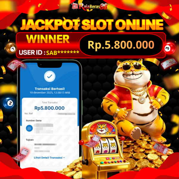 BUKTI JACKPOT FORTUNE TIGER 10/12/2025