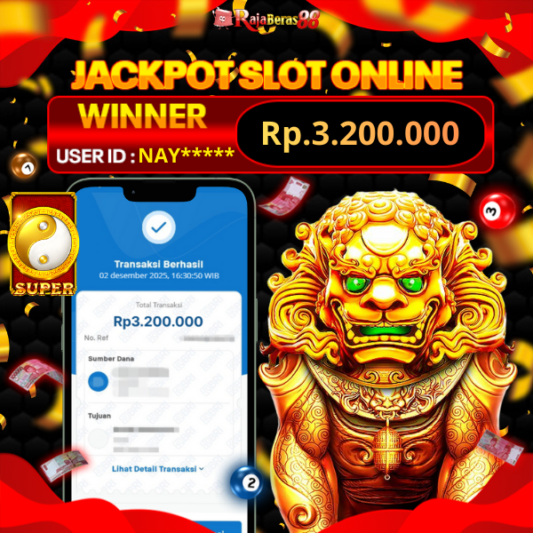 BUKTI JACKPOT SLOT 5 LIONS MEGAWAYS 2  02/12/2025