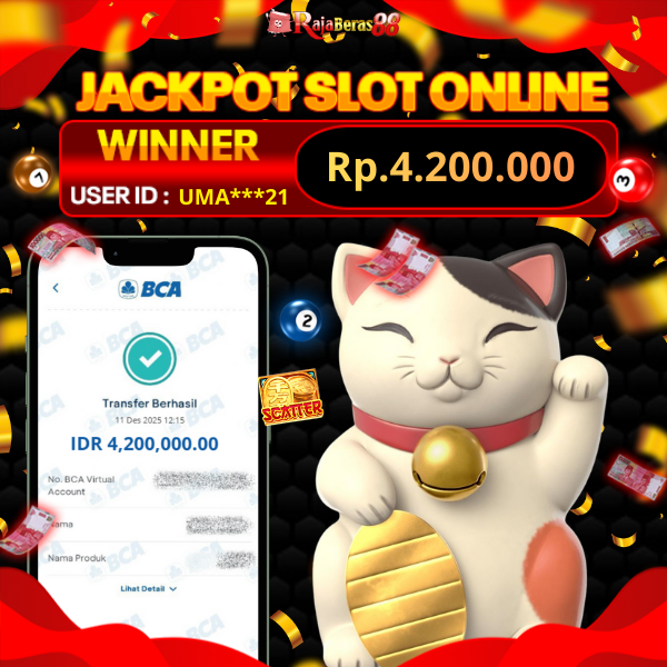 BUKTI JACKPOT LUCKY NEKO 11/12/2025