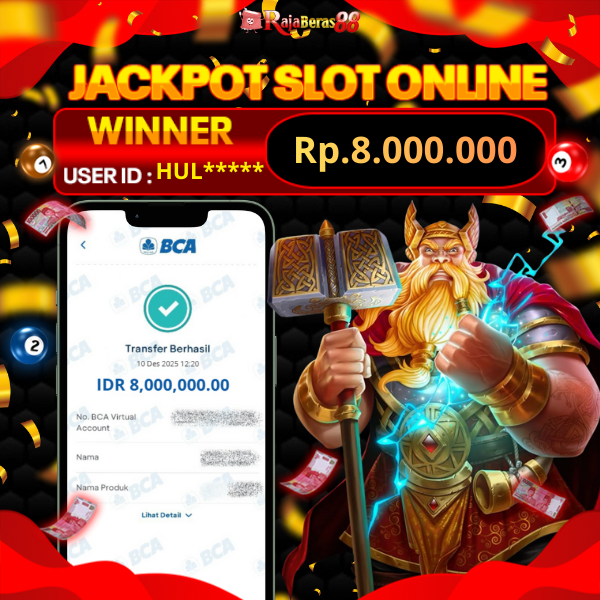 BUKTI JACKPOT POWER OF THOR MEGAWAYS 10/12/2025