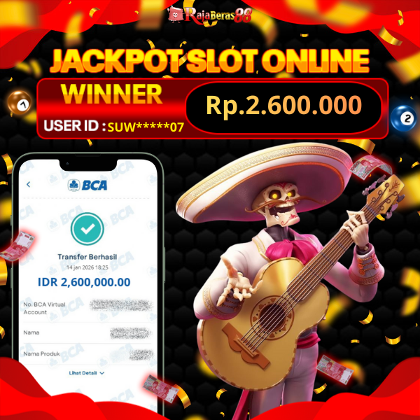 BUKTI JACKPOT SLOT WILD BANDITO  14/1/2026