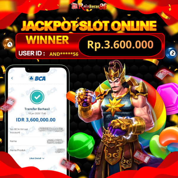 BUKTI JACKPOT SLOT GATOT KACA 1000   18/1/2026