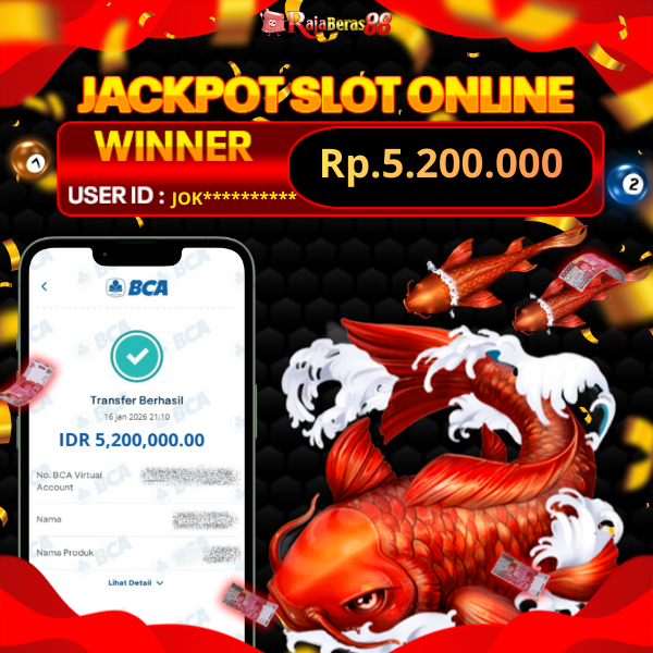 BUKTI JACKPOT SLOT KOI GATE  16/1/2026