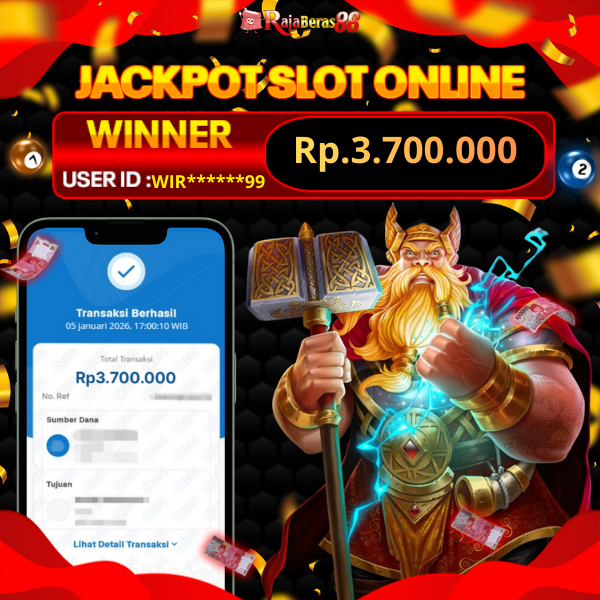 BUKTI JACKPOT SLOT POWER OF THOR MEGAWAYS 5/1/2026