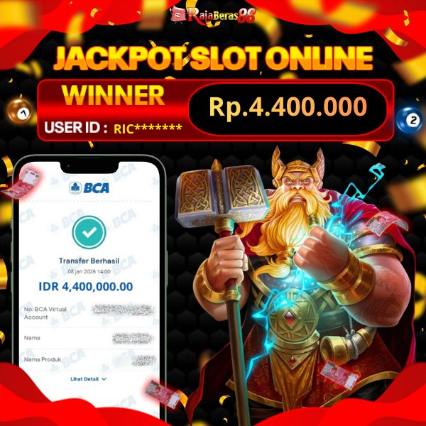 BUKTI JACKPOT SLOT POWER OF THOR MEGAWAYS  8/1/2026