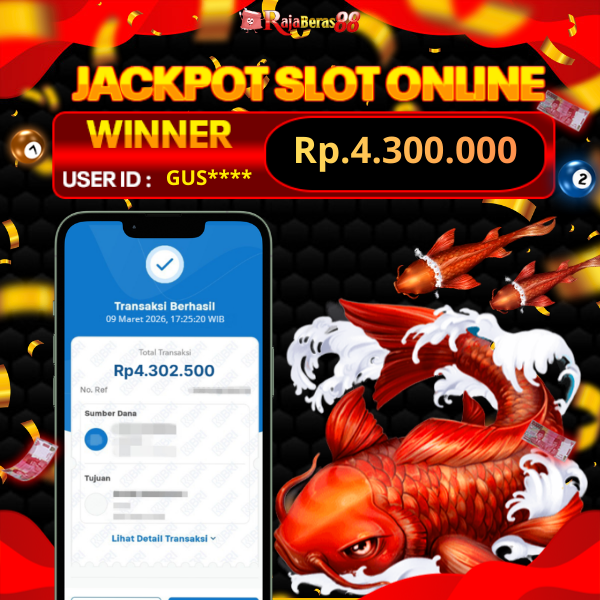 BUKTI JACKPOT SLOT  KOI GATE  09/3/2026
